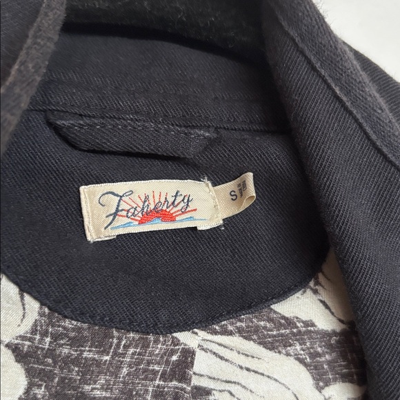 Faherty 100% Cotton Navy Chore Coat, S - Picture 2 of 7